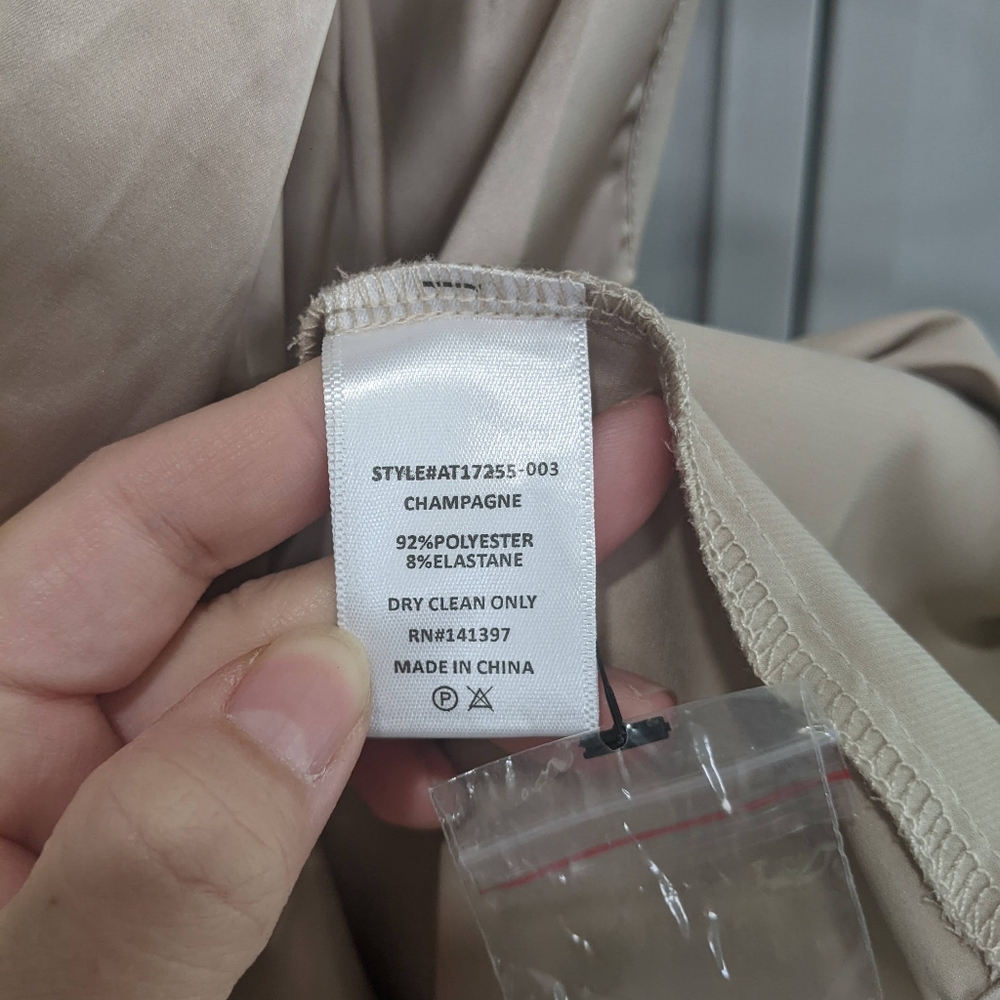 ASTR Satin Sleeveless High-Neck Top - Picture 6 of 9